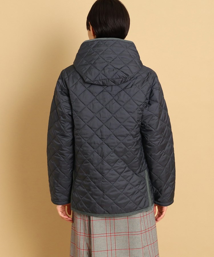 デッサン(レディース)(Dessin(Ladies))のLAVENHAM（ラベンハム）別注 CRAYDON フーデットキルトジャケット15