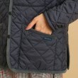 デッサン(レディース)(Dessin(Ladies))のLAVENHAM（ラベンハム）別注 CRAYDON フーデットキルトジャケット10