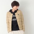 デッサン(レディース)(Dessin(Ladies))の◆TAION（タイオン）別注 ノーカラーダウンジャケット ライトベージュ(051)