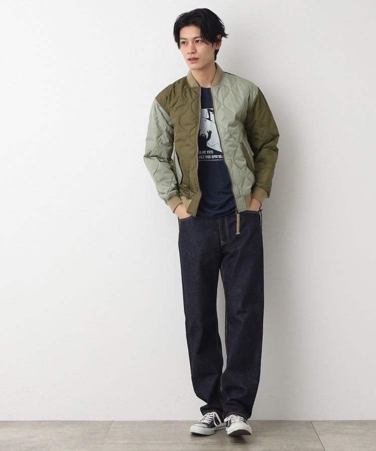 デッサン(メンズ)(Dessin(Men))の◆TAION（タイオン） ミリタリー MA－1 ダウンジャケット7