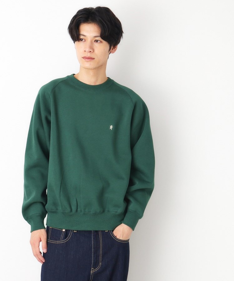 デッサン(メンズ)(Dessin(Men))の◆Gymphlex（ジムフレックス）プルオーバースウェット グリーン(024)