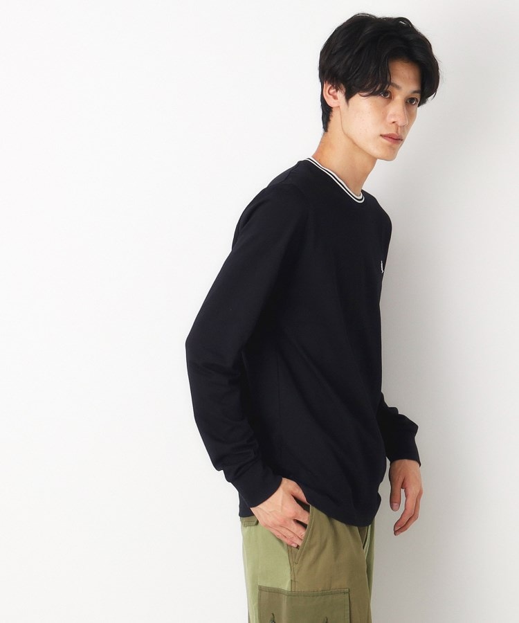 ◇FRED PERRY（フレッドペリー）クルーネックロングTシャツ