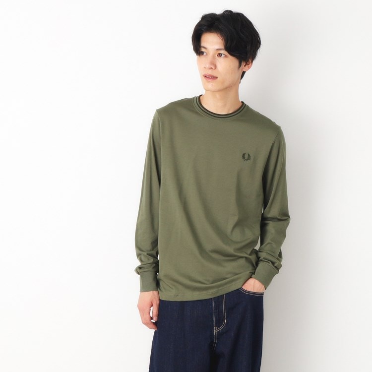 ◇FRED PERRY（フレッドペリー）クルーネックロングTシャツ