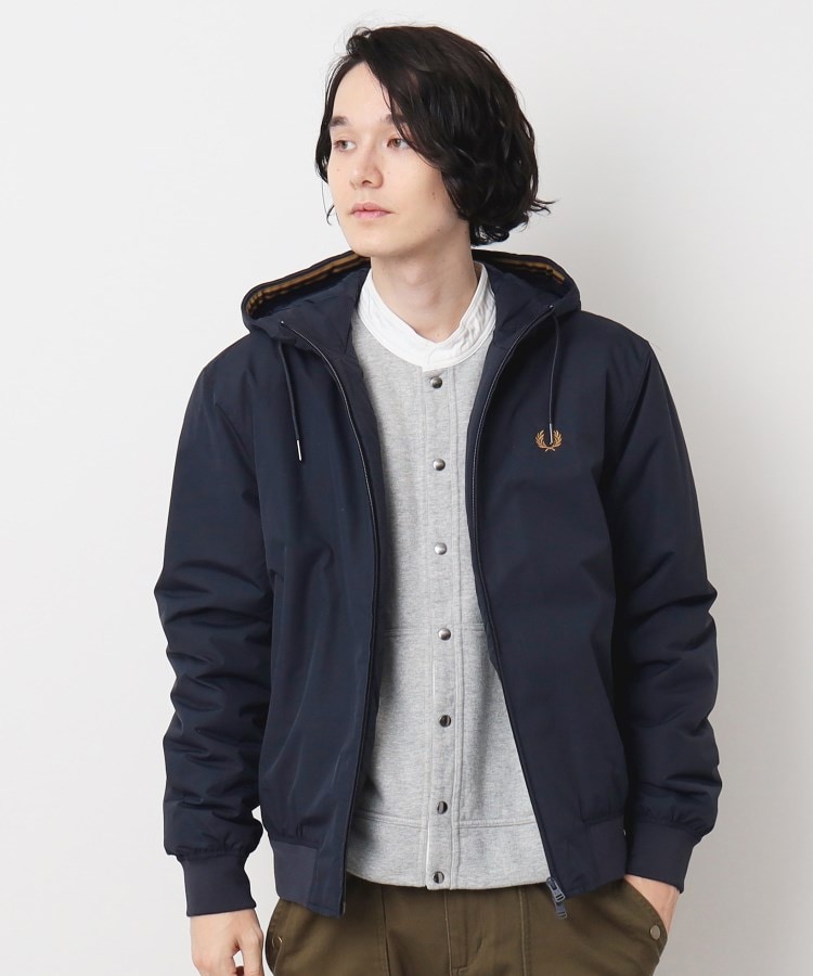 ◇FRED PERRY(フレッドペリー) フード付きジャケット(中綿 ◇FRED PERRY(フレッドペリー) フード付きジャケット(中綿