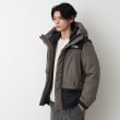 デッサン(メンズ)(Dessin(Men))の◆FIRST DOWN（ファーストダウン） ラップダウンコート チャコールグレー(013)