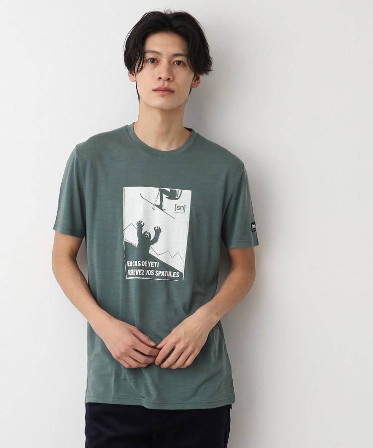 デッサン(メンズ)(Dessin(Men))のsuper．natural（スーパーナチュラル） イエティTシャツ ブルー(091)