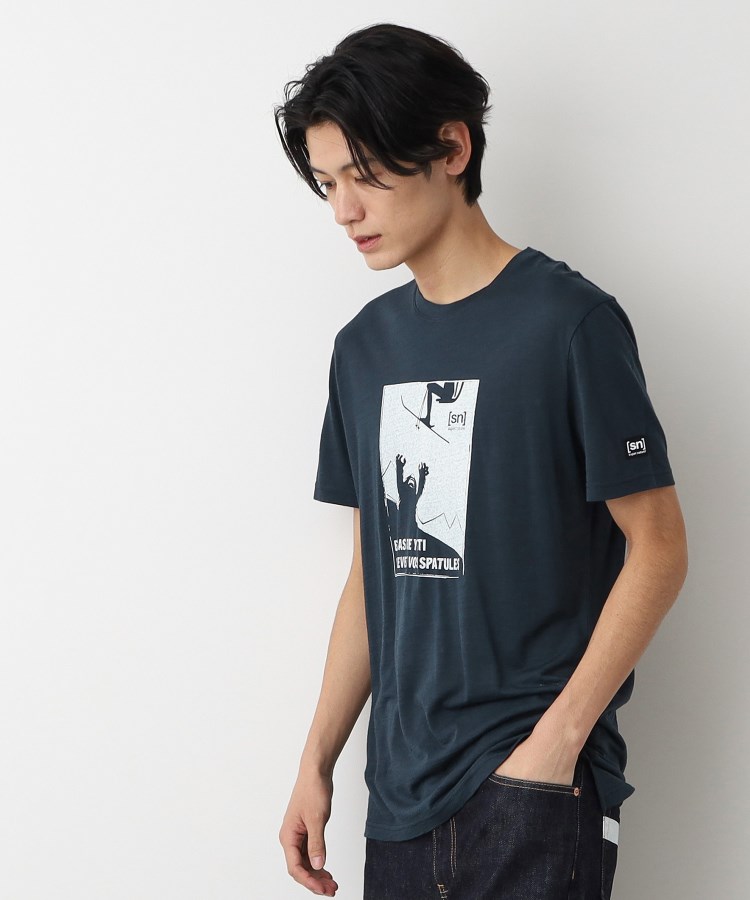デッサン(メンズ)(Dessin(Men))のsuper．natural（スーパーナチュラル） イエティTシャツ ネイビー(094)
