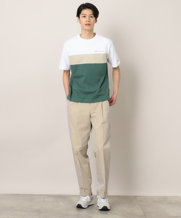 デッサン(メンズ)(Dessin(Men))の◆Champion（チャンピオン）パネルショートスリーブTシャツ8