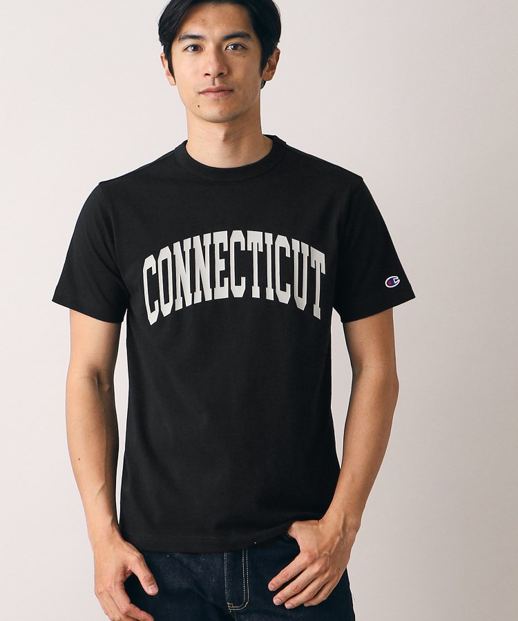 デッサン(メンズ)(Dessin(Men))の◆Champion（チャンピオン）ショートスリーブTシャツ ブラック(019)