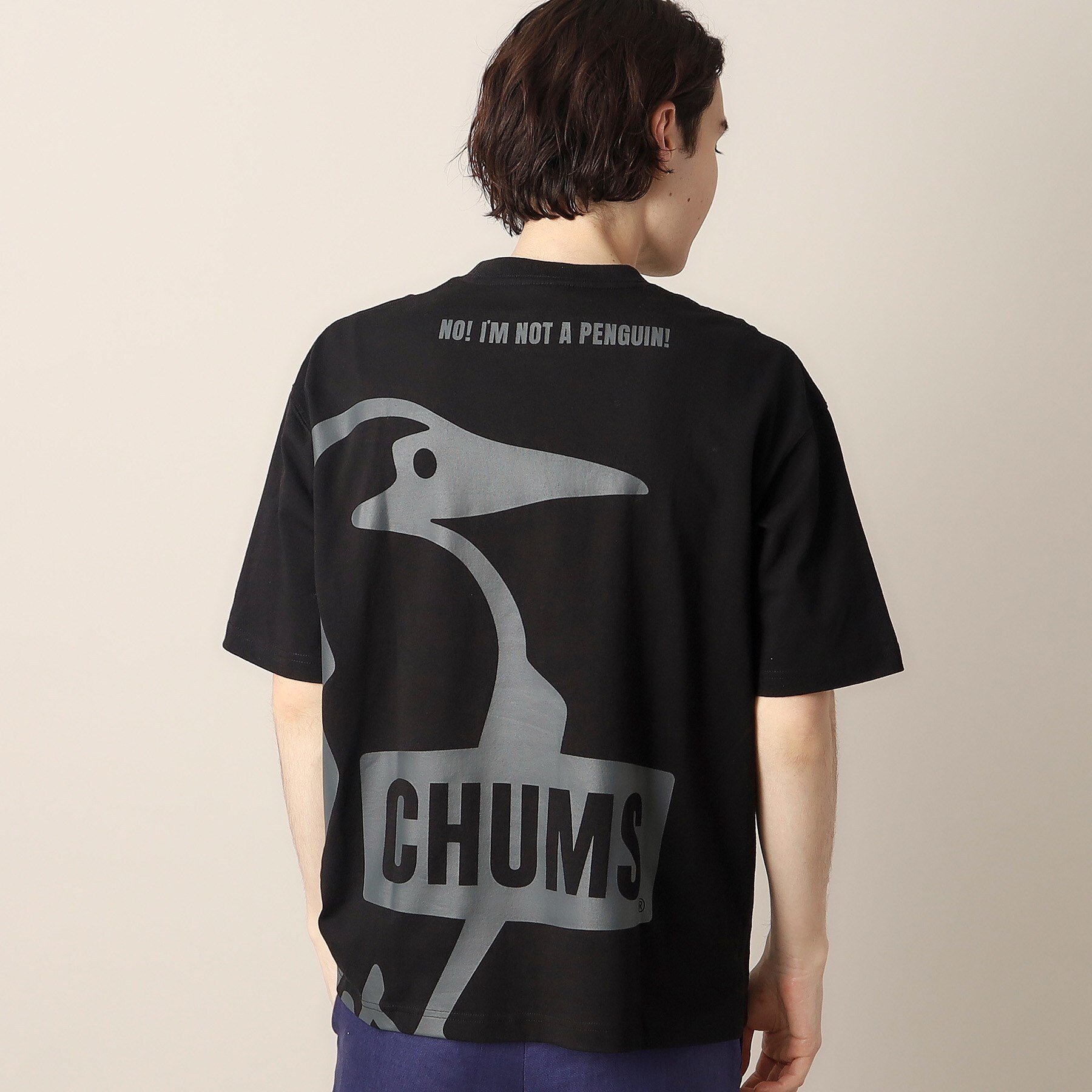 デッサン(メンズ)(Dessin(Men))の◆CHUMS（チャムス） Over Booby Tシャツ ブラック(019)