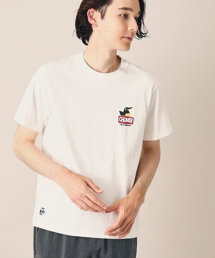 デッサン(メンズ)(Dessin(Men))の◆CHUMS（チャムス） Booby Bird Tシャツ ホワイト(001)