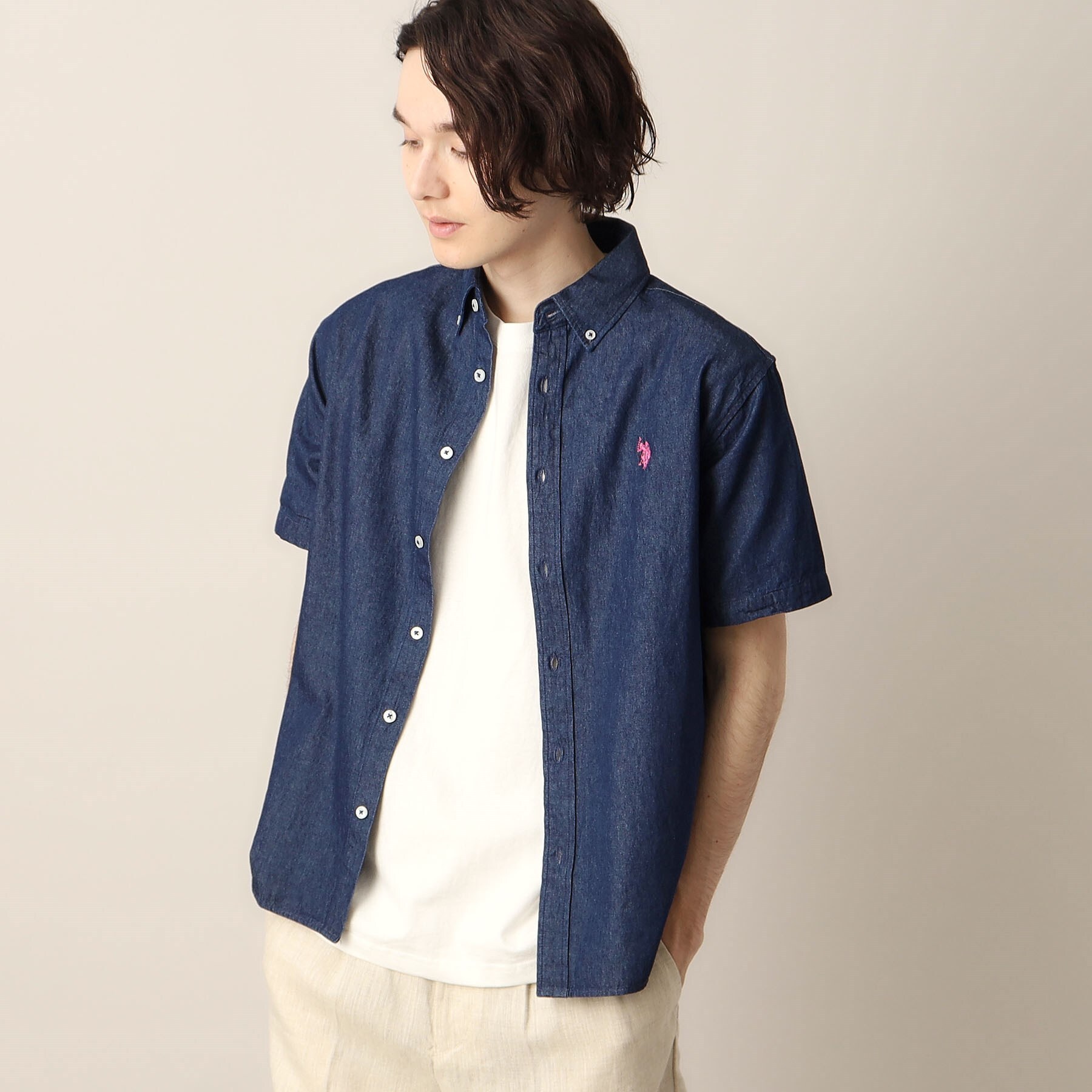 デッサン(メンズ)(Dessin(Men))の◆U．S． POLO ASSN（ユーエスポロアッスン）ショートスリーブシャツ6