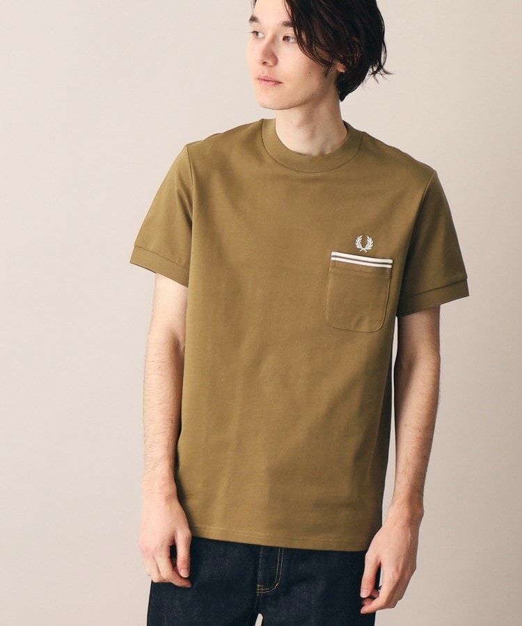 デッサン(メンズ)(Dessin(Men))の◆FRED PERRY（フレッドペリー）Tシャツ キャメルブラウン(041)