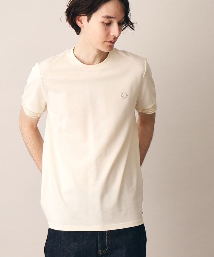 デッサン(メンズ)(Dessin(Men))の◆FRED PERRY（フレッドペリー）Tシャツ ライトベージュ(051)