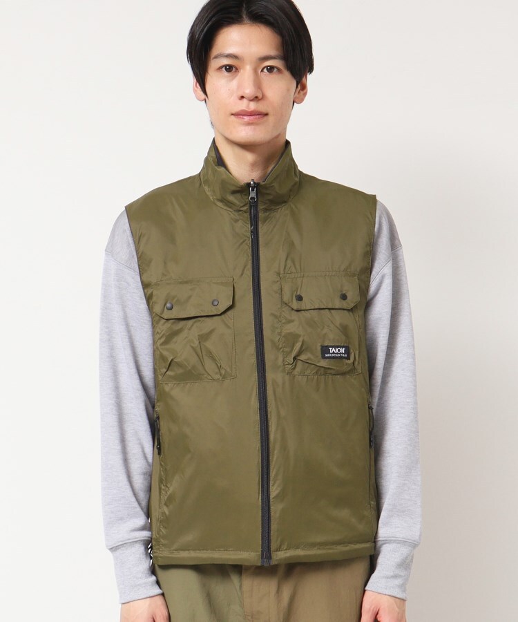 デッサン(メンズ)(Dessin(Men))の◆TAION(タイオン) リバーシブルベスト17