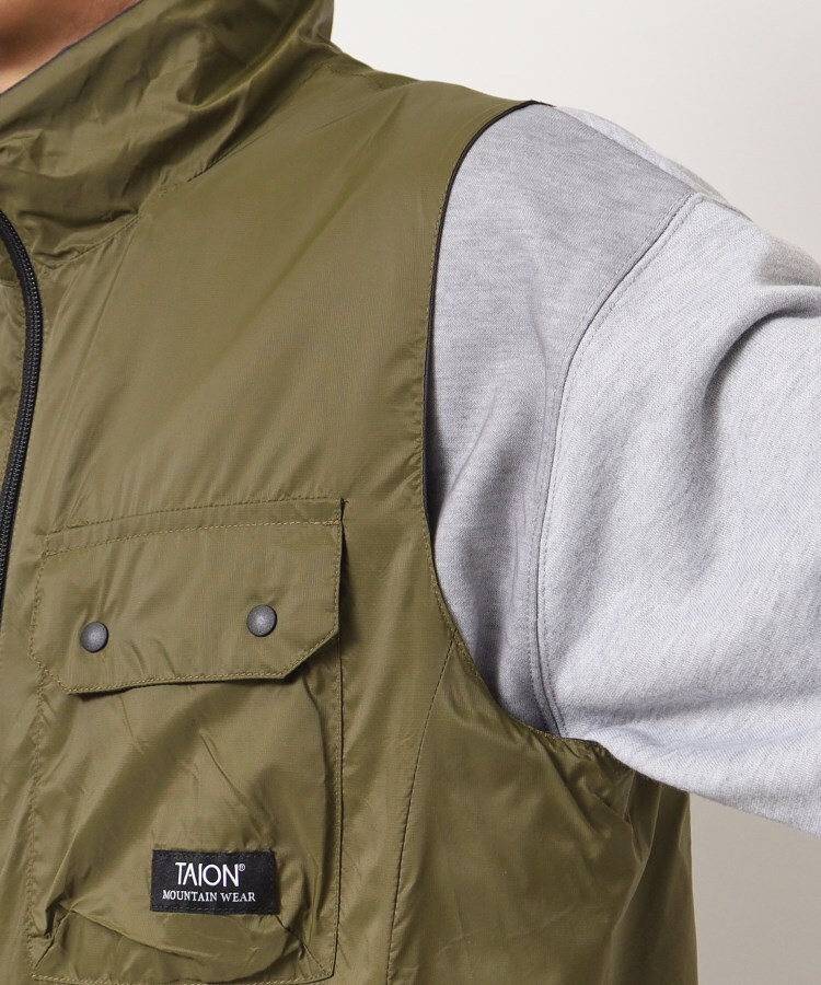 デッサン(メンズ)(Dessin(Men))の◆TAION(タイオン) リバーシブルベスト22