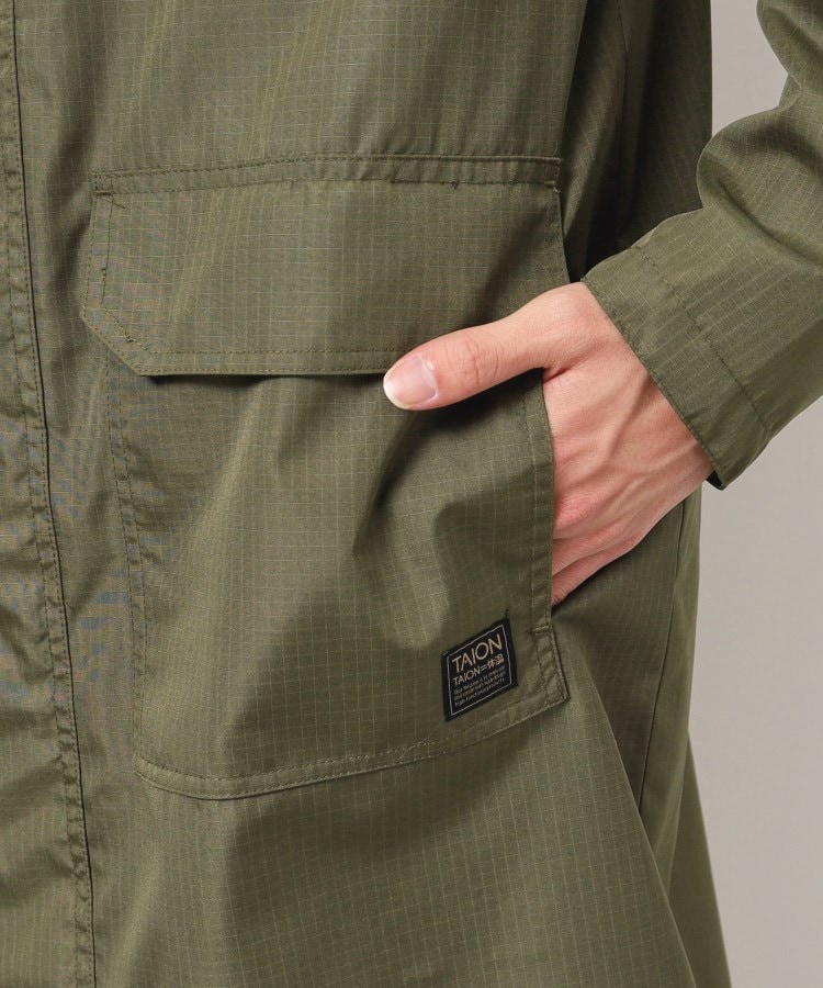 デッサン(メンズ)(Dessin(Men))の◆TAION(タイオン) ミリタリーフーデットコート16