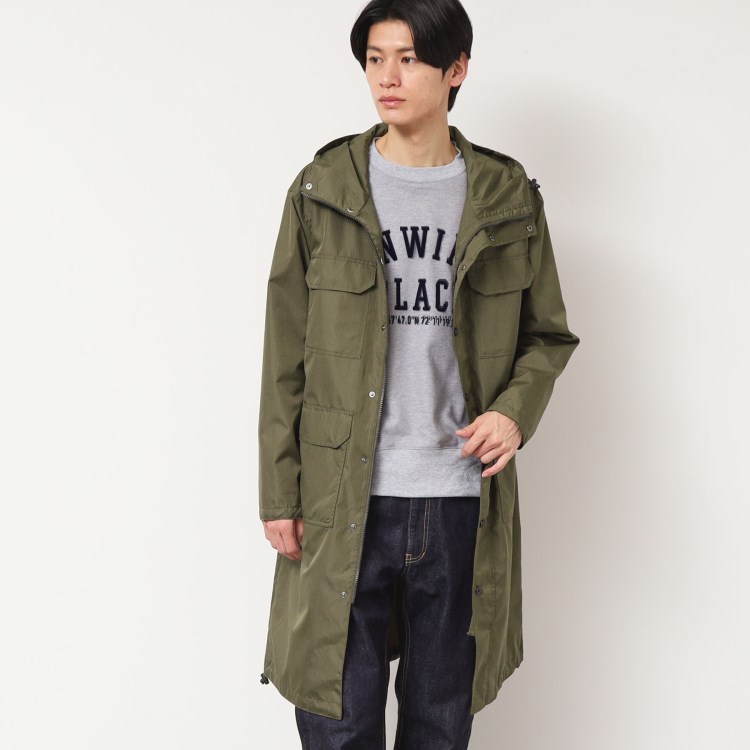 デッサン(メンズ)(Dessin(Men))の◆TAION(タイオン) ミリタリーフーデットコート フーデットコート