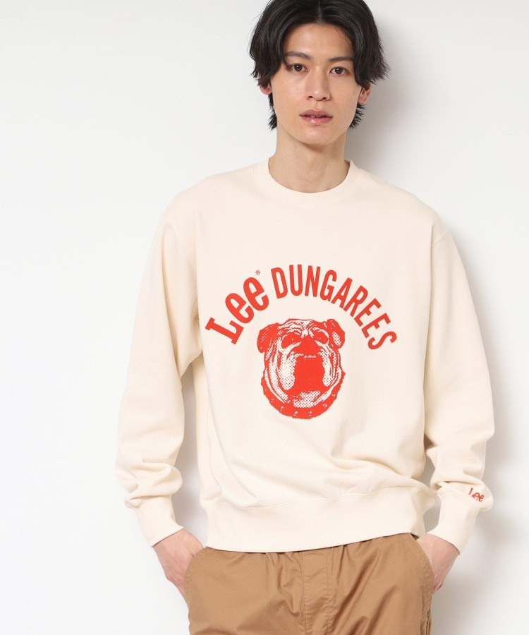 デッサン(メンズ)(Dessin(Men))の◆Lee(リー) BULLDOG SWEAT オフホワイト(003)