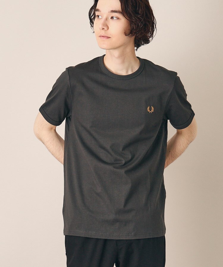 デッサン(メンズ)(Dessin(Men))の◆FRED PERRY（フレッドペリー）Ringer Tシャツ スミクロ(018)