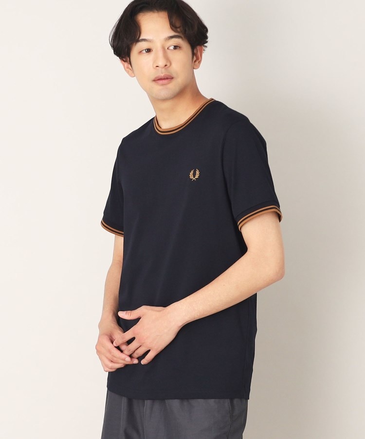 デッサン(メンズ)(Dessin(Men))の◆FRED PERRY（フレッドペリー）Twin Tipped T－Shirt ネイビー(094)