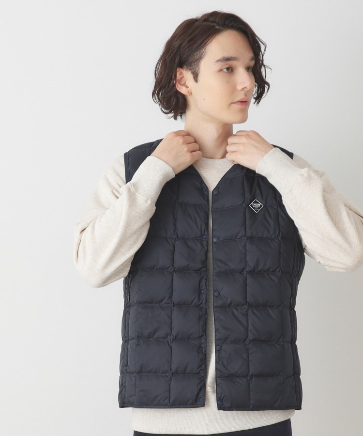 デッサン(メンズ)(Dessin(Men))の◆TAION（タイオン）別注 ダウンベスト ネイビー(094)