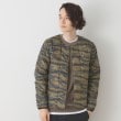 デッサン(メンズ)(Dessin(Men))の◆TAION（タイオン）別注 ノーカラーダウンジャケット カーキ(129)