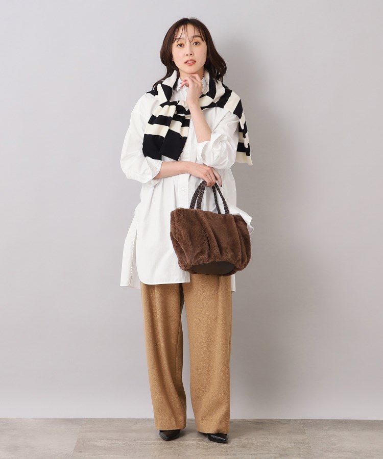 【TICCA】スリットチュニックシャツwash