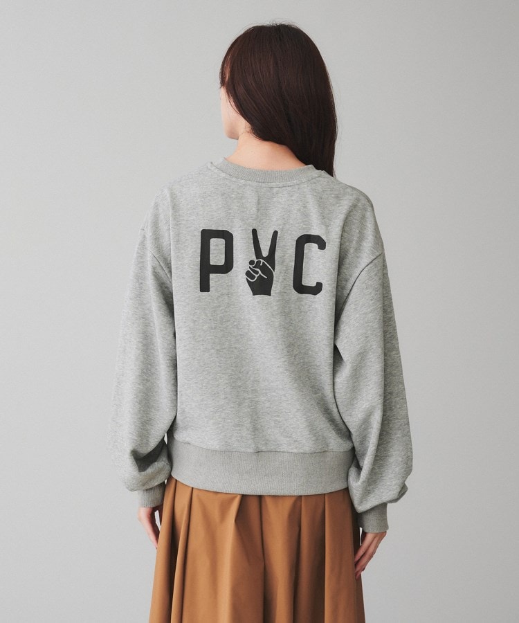 PARROTT CANVAS】ピーシーロゴ クルースウェット（スウェット