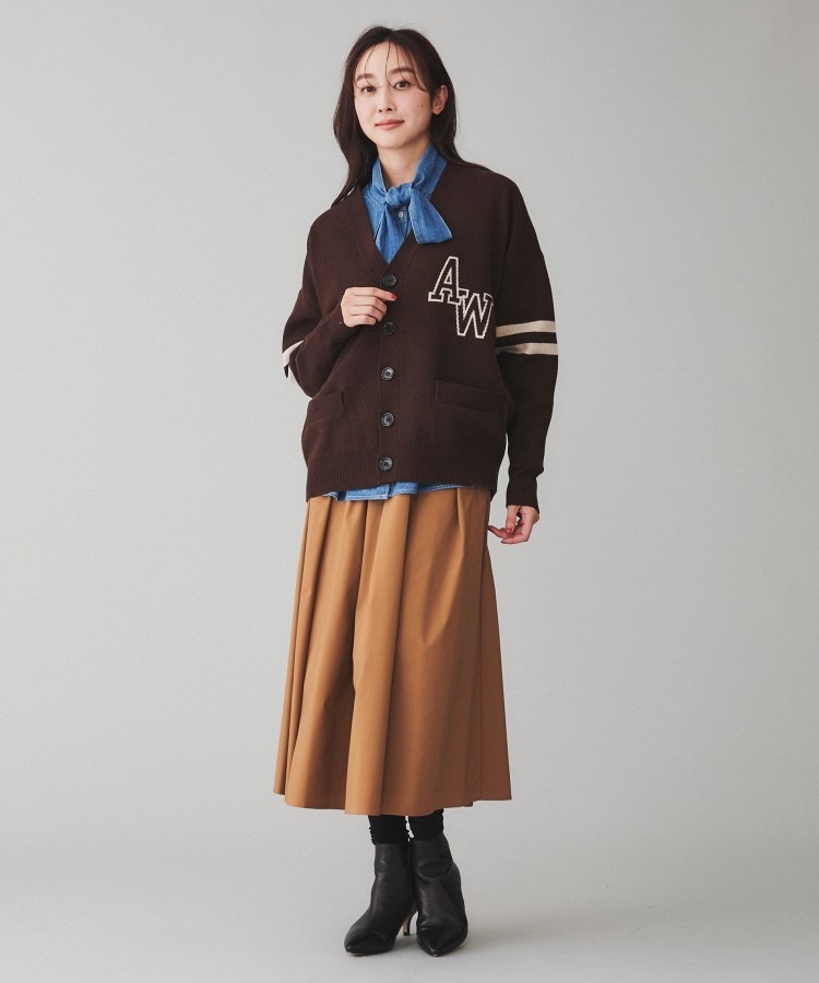 St.Johns 3rd Club】ロゴVネックカーディガン(カーディガン St.Johns 3rd Club】ロゴVネックカーディガン(カーディガン