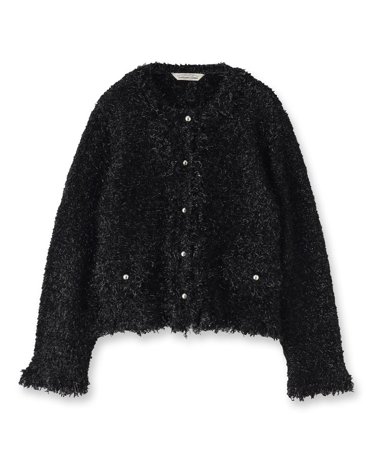 TORRAZZO DONNA】ファンシーヤーンニットジャケット