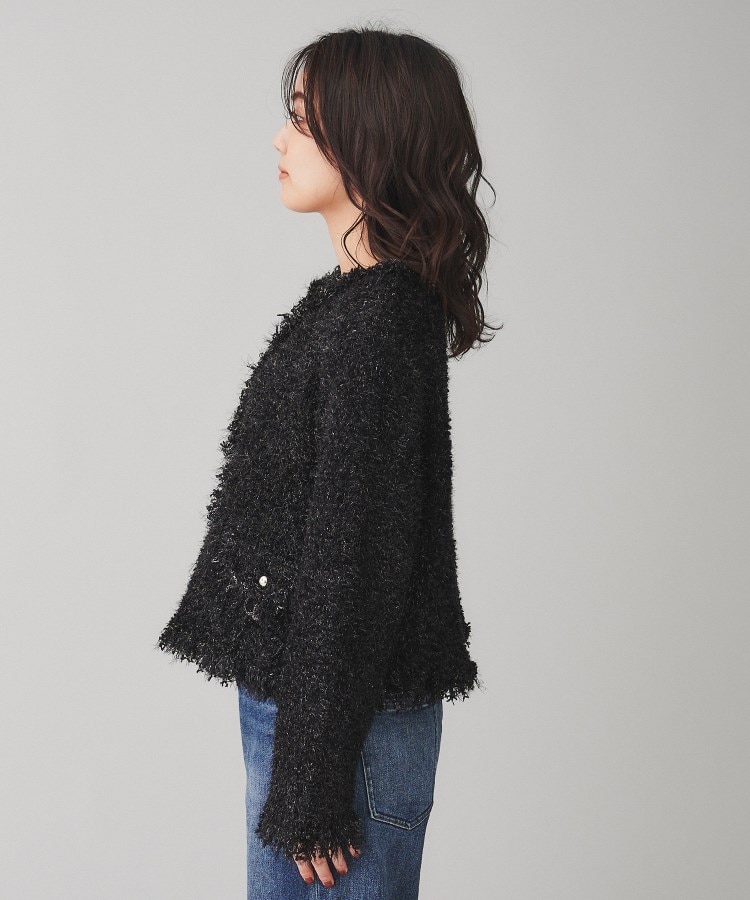 TORRAZZO DONNA】ファンシーヤーンニットジャケット