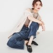 アンタイトル(UNTITLED)の【Healthy DENIM】 Pink Pepper（ピンクペッパー）ワイドストレートデニム15