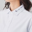 アンタイトル(UNTITLED)の【RELEVE‘】メッセージコットンオックスフォードシャツ9