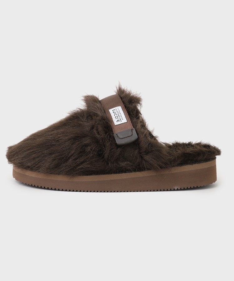 SUICOKE】ZAVO フェイクファーサンダル(サンダル・ミュール SUICOKE】ZAVO フェイクファーサンダル(サンダル・ミュール