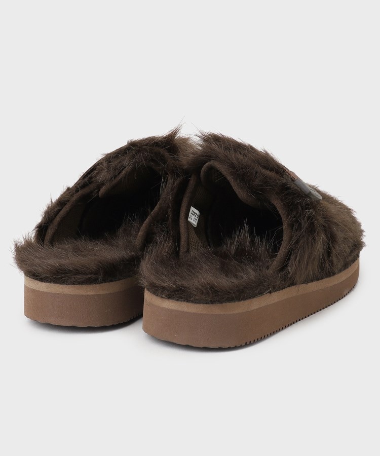 SUICOKE】ZAVO フェイクファーサンダル(サンダル・ミュール SUICOKE】ZAVO フェイクファーサンダル(サンダル・ミュール