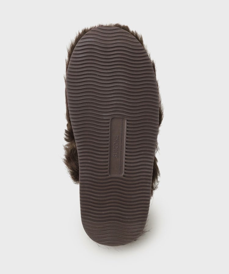 SUICOKE】ZAVO フェイクファーサンダル(サンダル・ミュール SUICOKE】ZAVO フェイクファーサンダル(サンダル・ミュール