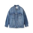 アンタイトル(UNTITLED)の【Healthy DENIM】 Bran(ブラン)オーバーサイズデニムジャケット1