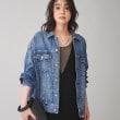 アンタイトル(UNTITLED)の【Healthy DENIM】 Bran(ブラン)オーバーサイズデニムジャケット ブルー(093)