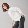 アンタイトル(UNTITLED)の【TORRAZZO DONNA】Aラインハイブリッドトップス3