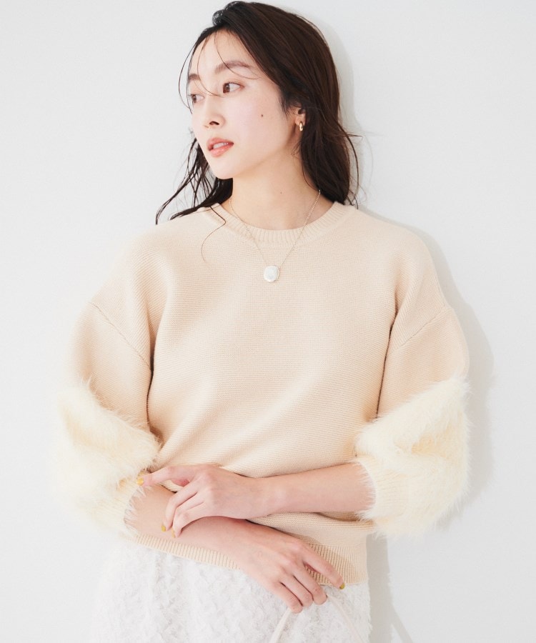 TORRAZZO DONNA】シャギーニットトップス(ニット/セーター TORRAZZO DONNA】シャギーニットトップス(ニット/セーター