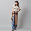 アンタイトル(UNTITLED)の【manipuri】フローラ リネン混ストール　120cm正方形4