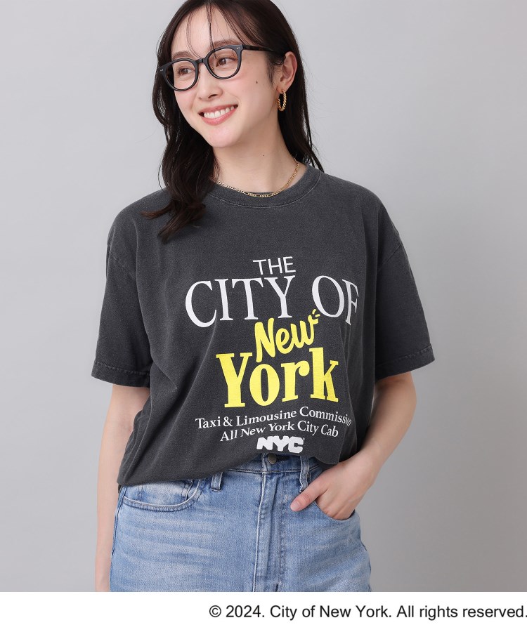 アンタイトル(UNTITLED)の【NYC×GOOD ROCK SPEED】NYC ロゴTシャツ ブラック(019)