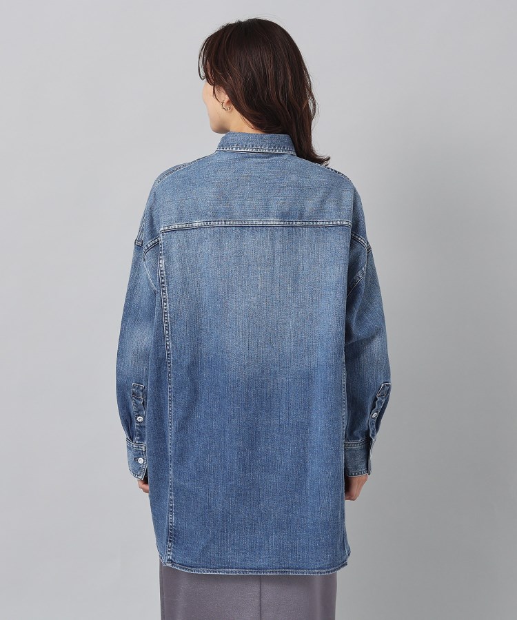 アンタイトル(UNTITLED)の【Healthy DENIM】 Almond（アーモンド）ビッグシャツ4