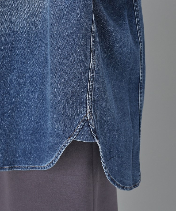 アンタイトル(UNTITLED)の【Healthy DENIM】 Almond（アーモンド）ビッグシャツ7