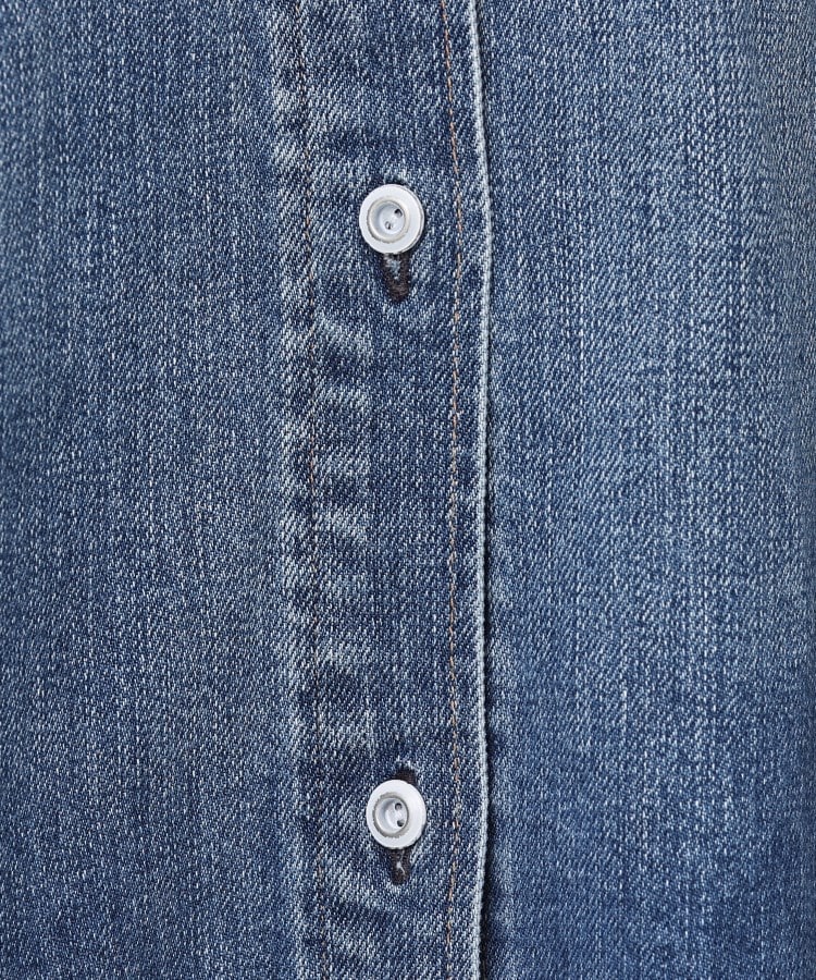 Healthy DENIM】 Almond(アーモンド)ビッグシャツ(デニム Healthy DENIM】 Almond(アーモンド)ビッグシャツ(デニム