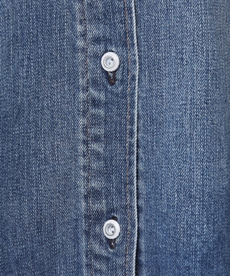 アンタイトル(UNTITLED)の【Healthy DENIM】 Almond（アーモンド）ビッグシャツ8