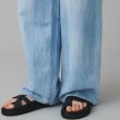 アンタイトル(UNTITLED)の【Healthy DENIM】Breezy Pink Pepperワイドストレートデニム14