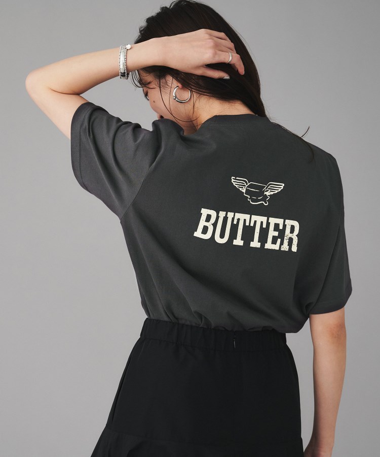 アンタイトル(UNTITLED)の【GREEN BUTTER】Butter Wing Tee5