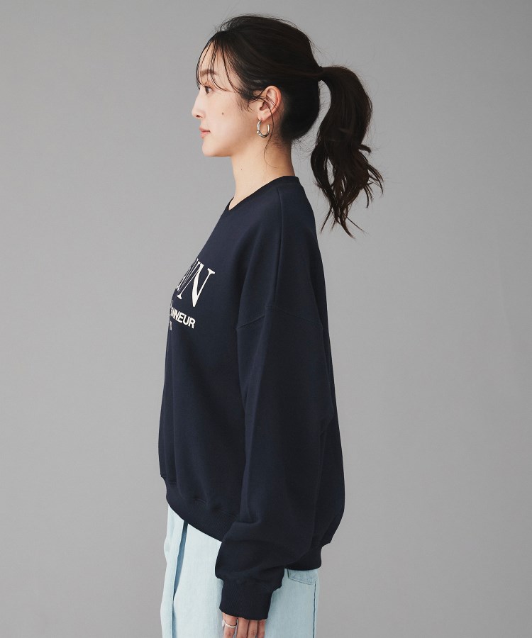 アンタイトル(UNTITLED)の【Ca_CHIGNON】別注ロゴスウェット14